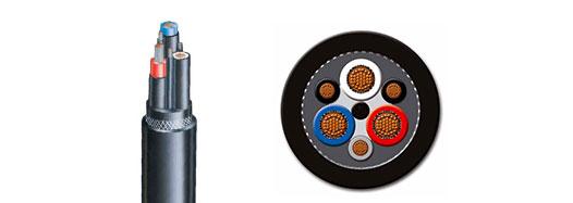 Type 455 Underground Mining Reeling Cable For Drag-Lines Type 455.3 Type 455.6 Type 455.11 Type 455.22 Type 455.33 0