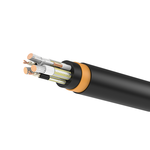 Type YSLTOE-J Control Reeling Cable Designed For Gravity Fed Collection Baskets Of The Latest Generation Of High Speed 3