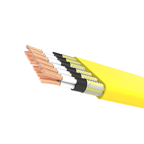 Weatherproof Overhead Crane Festoon Cable Round Shape 5