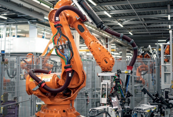 Automaton Flex-Industrial Robots Control Cable For Welding Guns 2