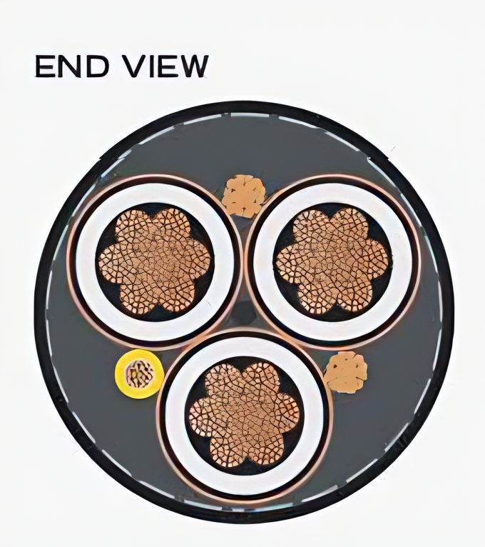 FeiChun EPN 63: Advanced Rubber-Sheathed Flexible Cable for Underground Mining Applications 2