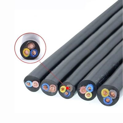  IEC 60227 Heavy H07RN-F PUR Rubber Cable For Industrial Oil Resistant